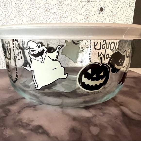 Pyrex Holiday Halloween Seriously Spooky Nightmare Before Christmas